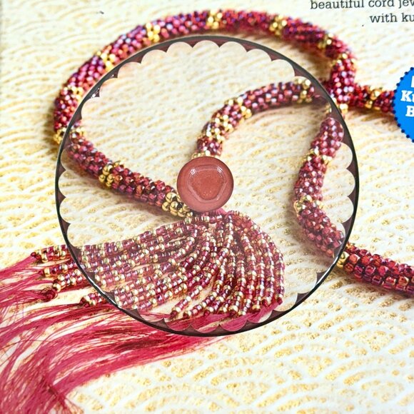 Twist Turn & Tie 50 Japanese Kumihimo Braids Guide Book With Braiding Disk - Picture 3 of 7